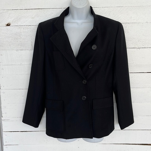 Talbots Wool Blazer Size 8 - Picture 1 of 5